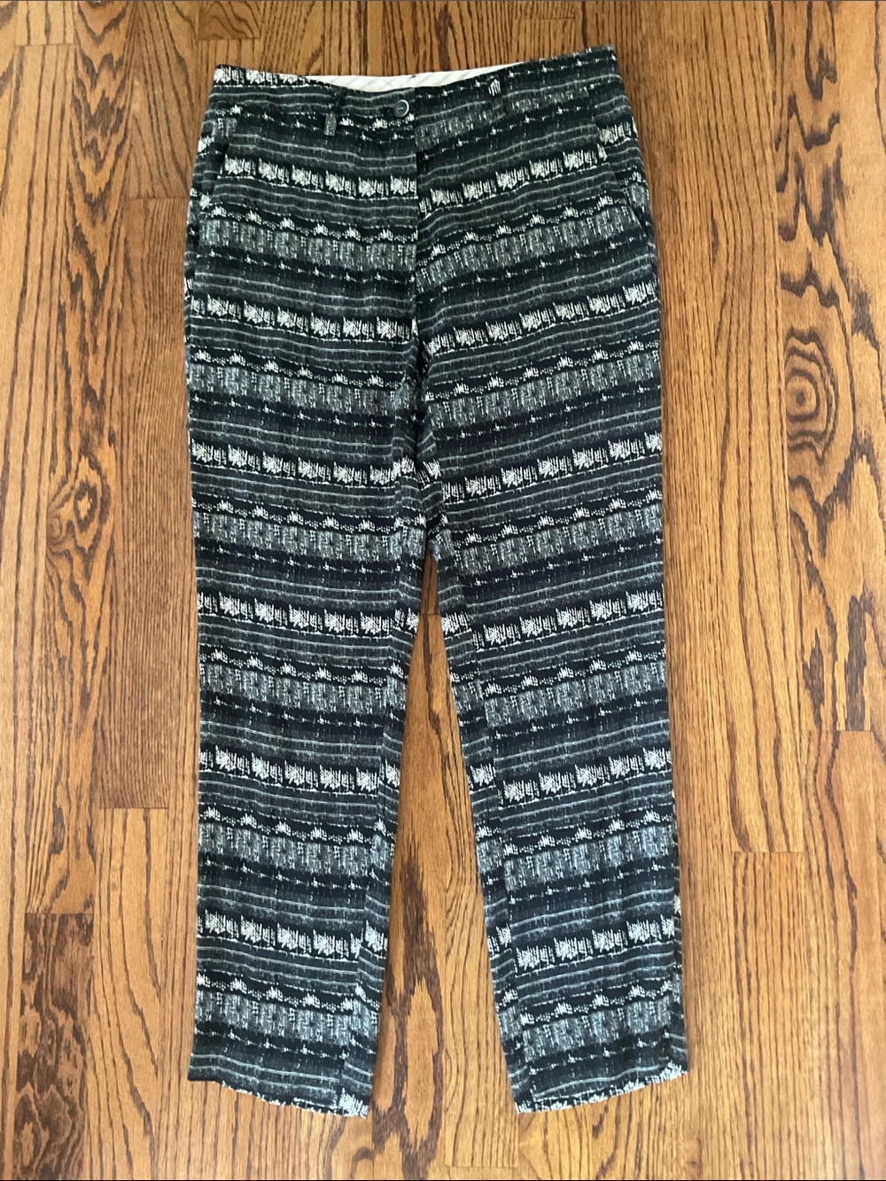 Vintage Milano Parigi relaxed tailored fit silk trousers